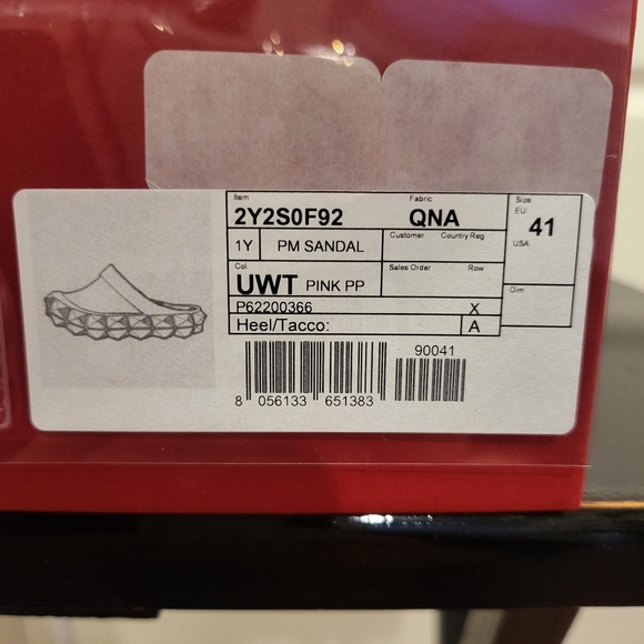 VALENTINO GARAVANI Roman Stud Turtle Slide - UNISEX - Picture 8 of 8